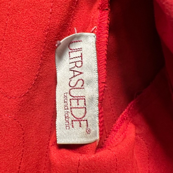 Vibrant Red Fabric - Made in USA - Picture 14 of 14